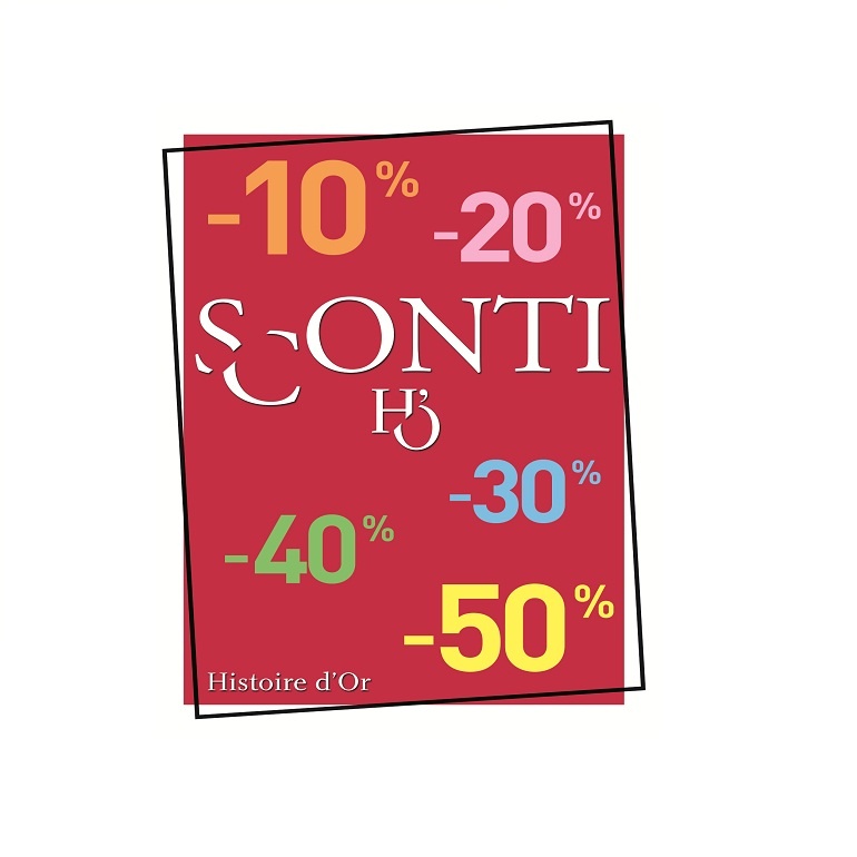 Sono iniziati gli sconti Histoire D’Or